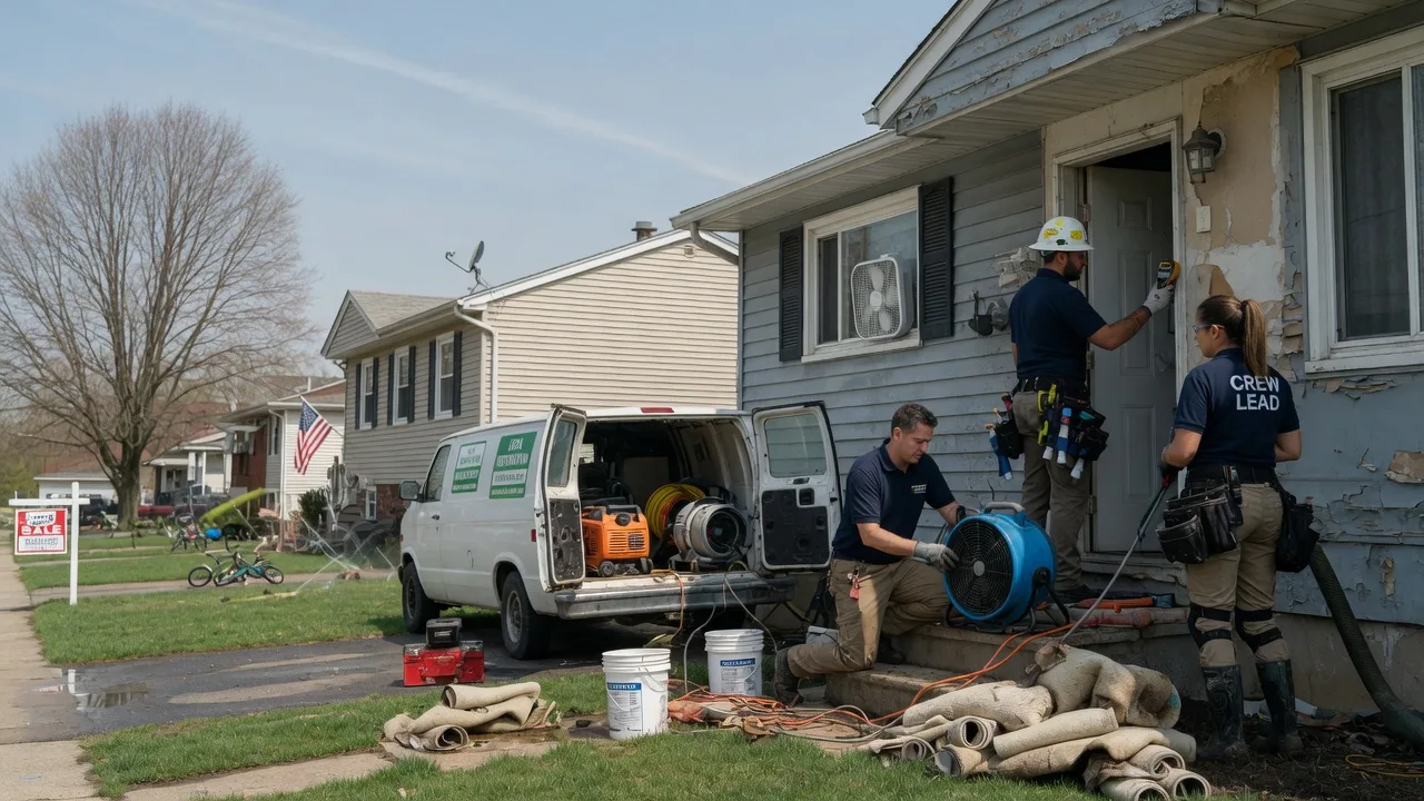 Flood Cleanup in Kingfield, ME near me
