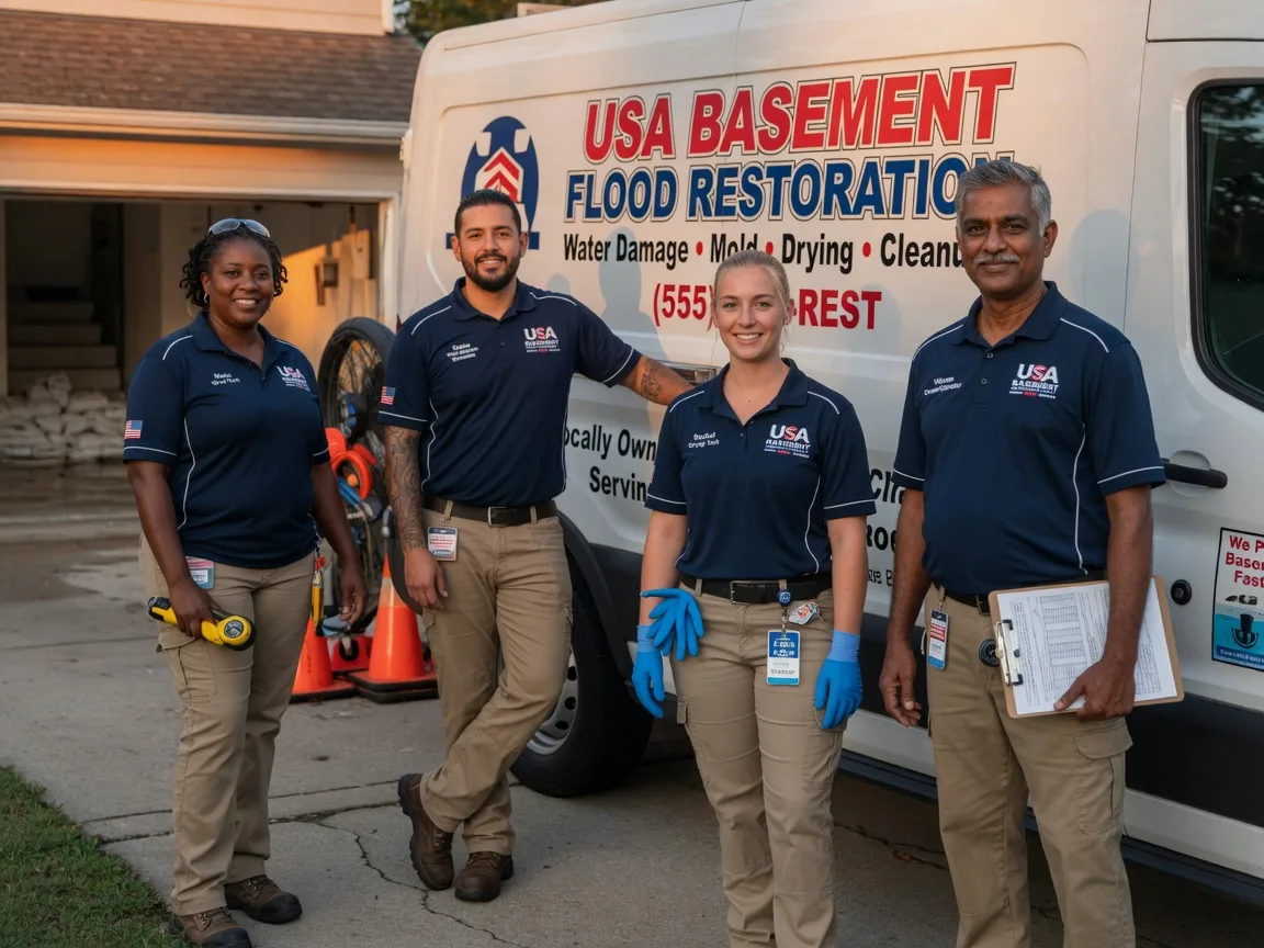 Basement Flood Cleanup company in Kingfield, ME